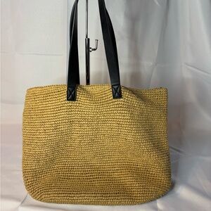 ❤️ DKNY Woven Tote Shoulder Bag